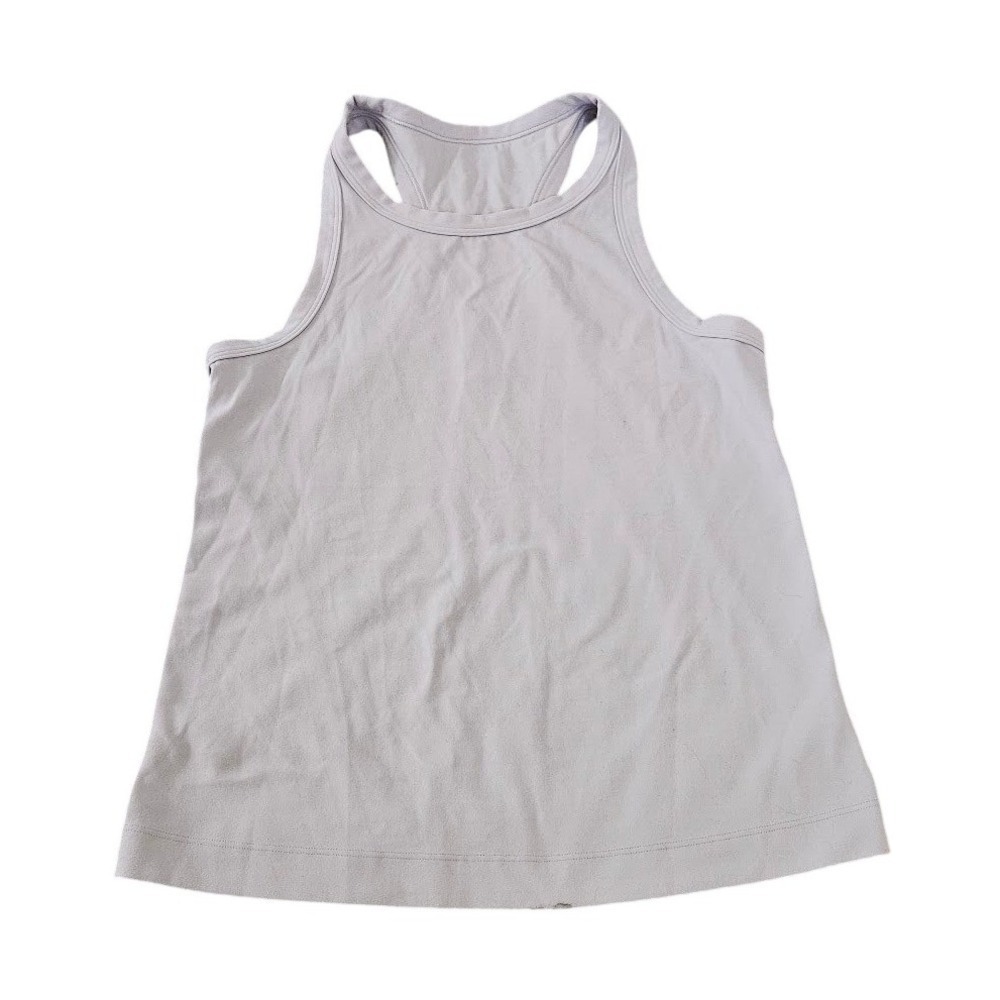 Lululemon Align Waist Length Racerback Nulu Tank Top Women Size 4 Lilac Purple
